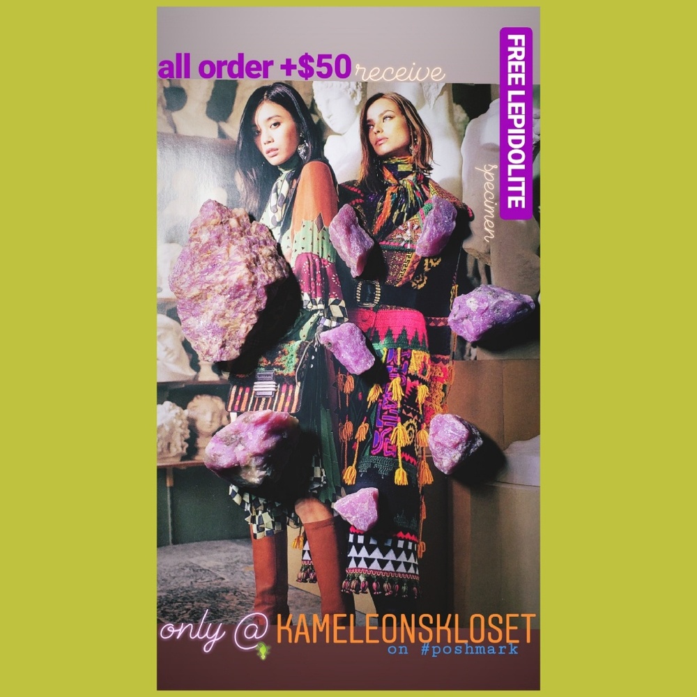 💖FREE💚CRYSTAL💜 w/orders over 50$ ❗️